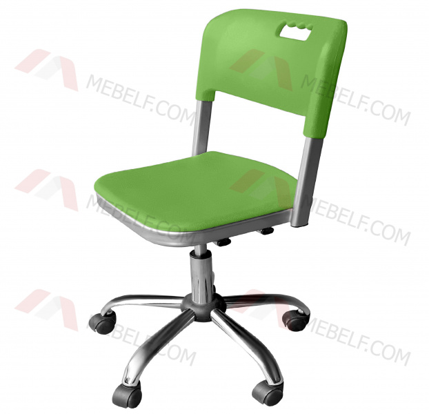 Стул подъёмно-поворотный ШС20, зеленый